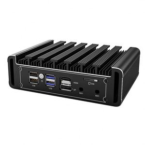 Katı N100 güvenlik duvarı aletleri 4x2.5G LAN i226-V fansız Mini PC N5105 N6000 J4125 NVMe Mini bilgisayar pfSense Proxmox Host - Product Image 4