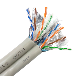 Cat6 SFTP AI Folien geflecht Shield Telecom-Netzwerk kabel Fast Ethernet/Gigabit Ethernet 305m Kupfer-LAN-Kabel mit PVC-Mantel - Product Image 3