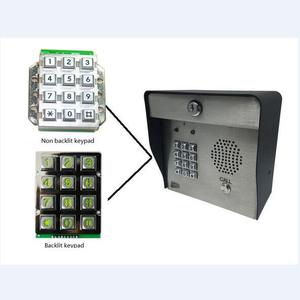 Teclado numérico industrial de metal para control de acceso para terminales de cajeros automáticos y máquinas expendedoras - Product Image 3