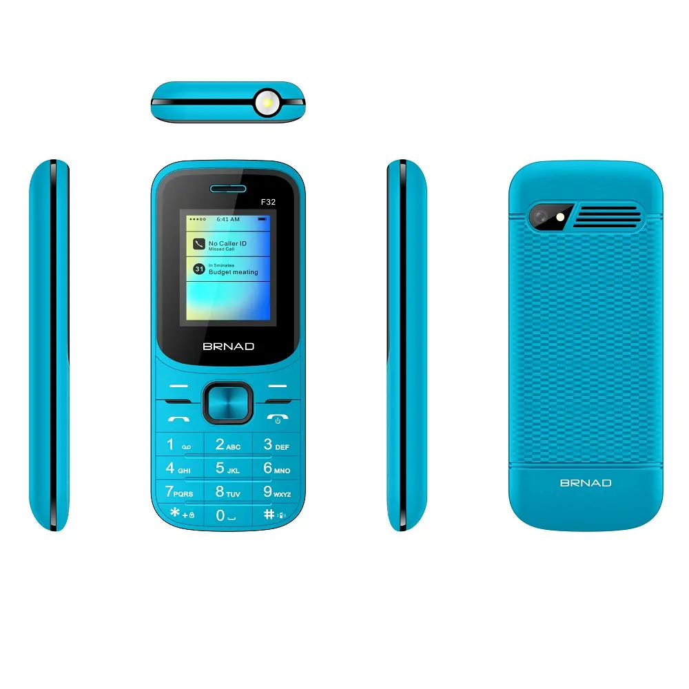 Teléfono Móvil desbloqueado de 1,77 pulgadas, dispositivo móvil con batería grande, batería externa, SIM, tres tarjetas SIM