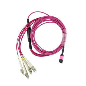 Aiデータセンター応用Om3 OM4 MpoブレイクアウトケーブルタイプB Mpo-12 F ~ Lc Sc 12f Ofnp Mpoファンアウトケーブルファイバパッチリード - Product Image 3