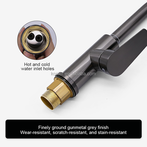 360 độ xoay hiện đại duy nhất xử lý nước tiết kiệm đa chức năng không xoay nóng và lạnh bồn rửa nhà bếp tap vòi nước - Product Image 5