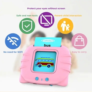 Máquina de aprendizaje inteligente para niños de calidad de muestra gratis para niños máquina de tarjetas flash educativas de aprendizaje bilingüe - Product Image 3
