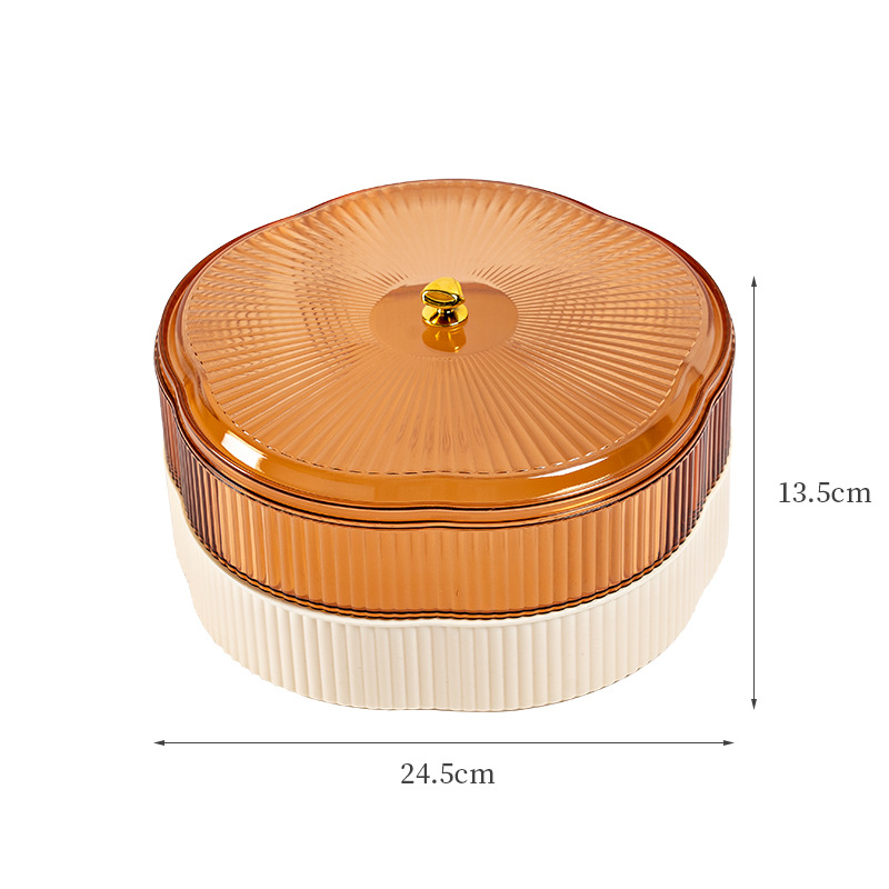 Double-layered white amber