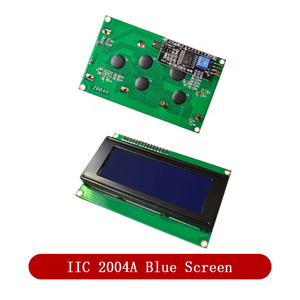 LCD1602 LCD 1602 2004 12864 Módulo Pantalla verde azul 16x2 20X4 Módulo de pantalla LCD de caracteres Controlador HD44780 Luz negra azul - Product Image 6