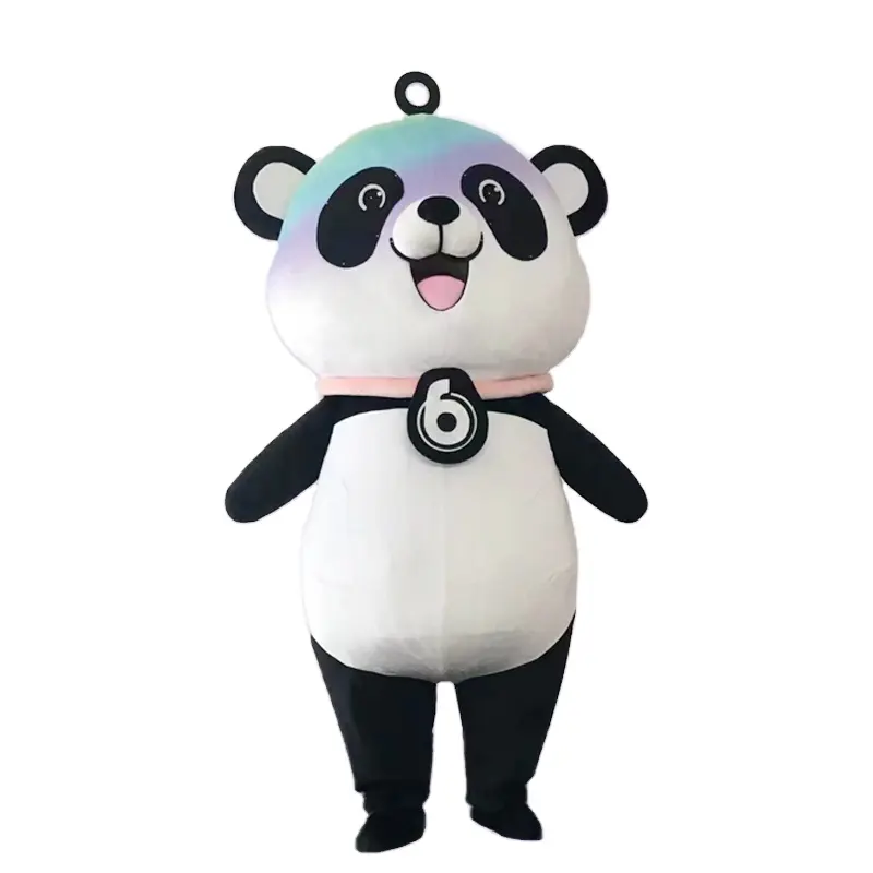 Disfraz de mascota publicitaria Customizwaterproofanda Mascotas de animales Statoxfordmpany Party Cartmen Custom Adult Unisex Panda Holiday