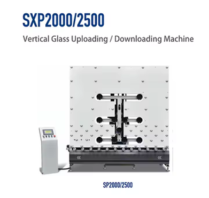 Voll automatische vertikale Glas lade-und Entlade maschine mit Motor als Kern komponente