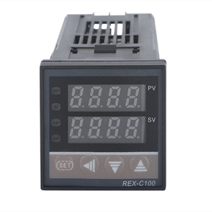 Universal REX-C100 Thermostat Relay <strong>Output</strong> <strong>K</strong> Type 48*48 0 to 400degree Dual Digital PID Intelligent <strong>Temperature</strong> <strong>Controller</strong> - Product Image 1