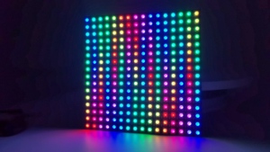 Tcwin flessibile pannello LED WS2812B RGB 5050SMD 8x8 LED matrice 64 pixel indirizzabile singolarmente per Arduino, immagine Video led pro max led pro max controllo app
