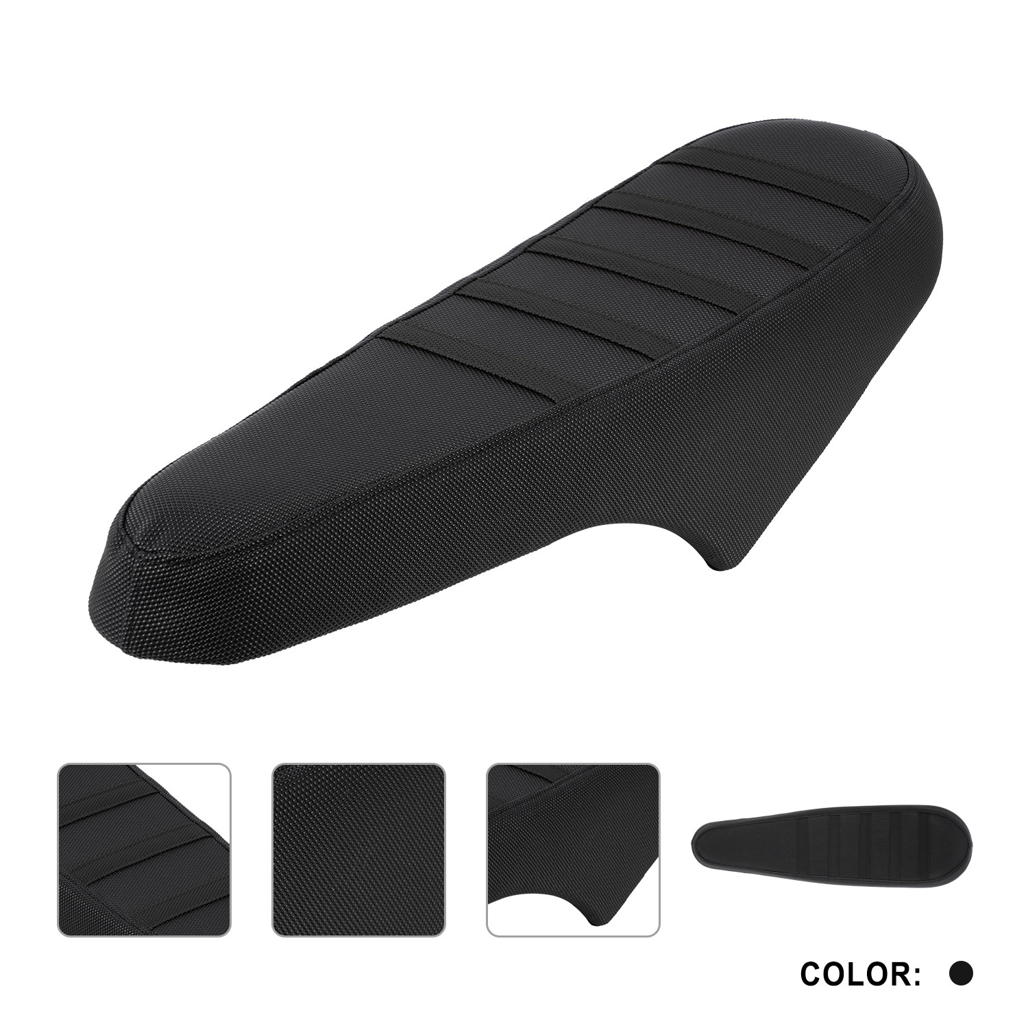 Solid black