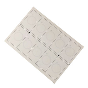 インレイシートPVCインレイ工場内IC/ ID PVCカードレイアウト - Product Image 3