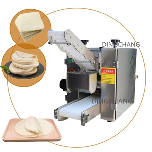 Handmade dumpling Wrapper <strong>Pani</strong> Puri Papad Online mini Chapati Rolling Machine automatic Roti Canai Machine - Product Image 4
