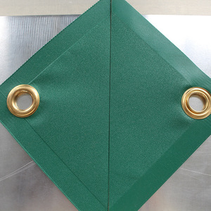 Không thấm nước Xe tải bìa ngoài trời Bìa PVC Tarp tấm PVC gia cố bạt cuộn với nhôm dây giày - Product Image 1