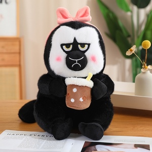 Stuffed Lotus Banana Monkey <strong>Plush</strong> Stuffed Cute Animal Toys Bear for Kids - Product Image 2