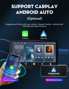 Reproductor de DVD para automóvil de 10 pulgadas con CPU RK3326S, Android 11 y soporte para entrada AUX y salida RCA Estéreo universal para automóvil Android - Product Image 3