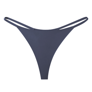 Good Selling Soft Solid <strong>Color</strong> High <strong>Elastic</strong> Low-rise Traceless Multi-<strong>color</strong> T-back Tangas De Mujer Women's Thong G-<strong>string</strong> Panty - Product Image 1