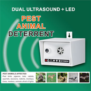 優れたデザイン低コスト環境にやさしい耐候性超音波バットリペラーLED付き - Product Image 4