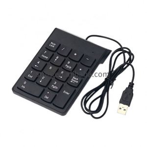 2.4GHz Wireless <strong>Numeric</strong> Keypad Numpad 18 Keys Digital <strong>Keyboard</strong> for Accounting Teller Laptop PC Notebook Desktop - Product Image 1