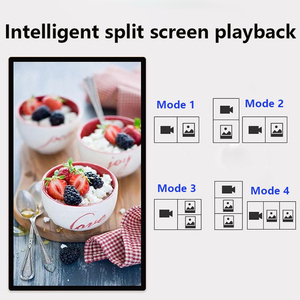 Wand montage 21,5 27 Zoll Digital Signage Netzwerk Android Wifi LCD Werbung Display Werbung Player - Product Image 5