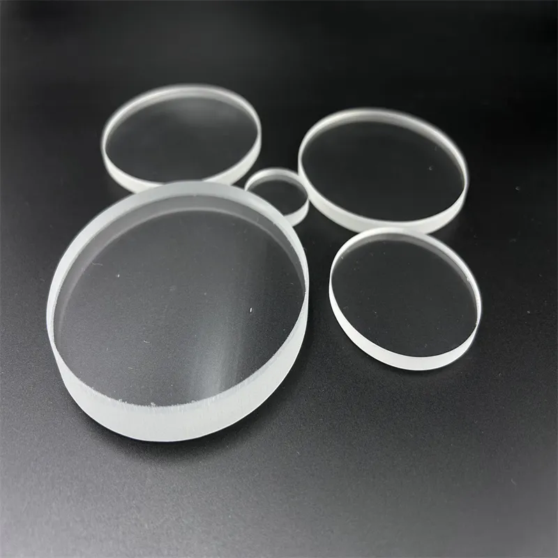 Fused silica optical window optical glass window for laser cutting machine transparent glass plate