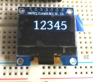 Kleine Größe OLED 128x64 0.96 "7 PIN OLED Bildschirm Grafik Monochrome OLED Display Modul