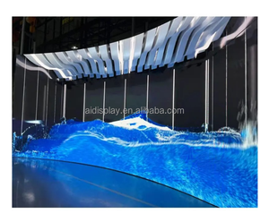 Recomendar Boa Venda Tela <span class=keywords><strong>Led</strong></span> Transparente para Publicidade Comercial/Construção Cortina Video Wall com Sistema De Controle