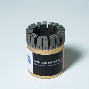 NQ浸渍金刚石钻头，用于取芯钻孔碳钢岩心钻头锻造新条件 - Product Image 5
