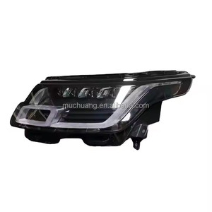 Orijinal yüksek kalite 2018 Range Rover için LED far 4-Eye matris lazer beyaz ışık 12V yeni durum otomobil için - Product Image 1