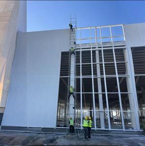 कस्टम उच्च इस्पात संरचना आधुनिक डिजाइन अपार्टमेंट भवन के स्कूलों के लिए मॉल फार्म हाउस और होटल - Product Image 2