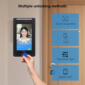 Multi-Apartment-Gegensprechanlage mit Video-Tür sprechanlage und IP-Kamera-Gate-Access-Gesichts erkennung-für Gebäude-Türklingel einheiten - Product Image 4
