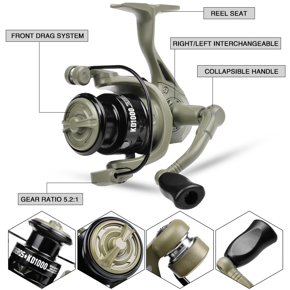 Moulinet de pêche autonome Kd1000