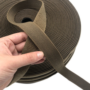Customized 20mm 25mm Green <strong>and</strong> Tan Colors <strong>Hook</strong> <strong>and</strong> <strong>Loop</strong> Nylon Polyester <strong>Elastic</strong> <strong>Hook</strong> <strong>and</strong> <strong>Loop</strong> for Tactical Product - Product Image 4