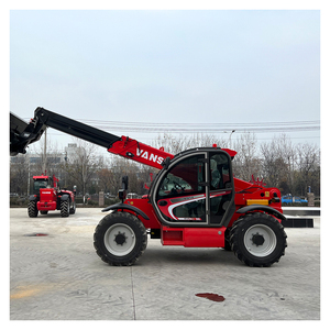 7 Metre bom Heave 4ton yük teleskopik Forklift 4wd Telehandler ile Vanse Epa dizel motor teleskopik işleyici - Product Image 3