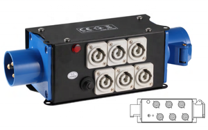 Power Distribution Equipment 16A 3Pin <strong>Input</strong> Powercon Box for Stage Lighting - Product Image 5