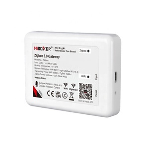 ZB-BOX1 mibrer Zigbee светодиодный контроллер для внутренней безопасности беспроводной мост умный дом автоматизации Alexa Smart Zigbee Gateway - Product Image 4