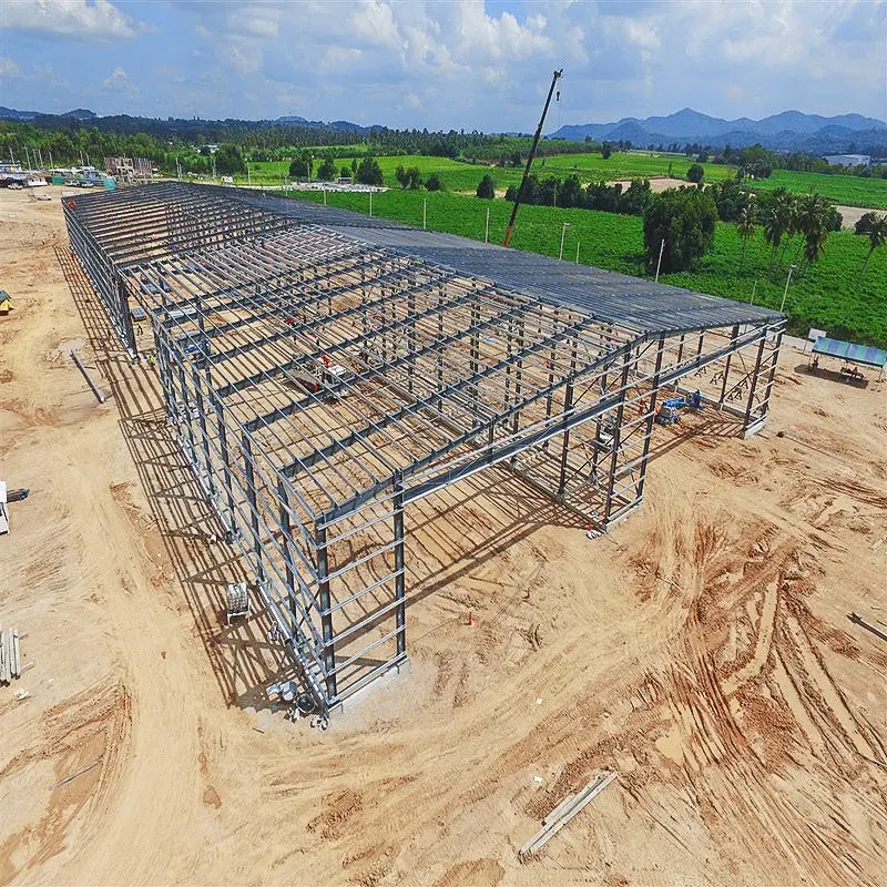 Costruzione del magazzino della struttura della struttura d'acciaio del portale strutturale fabbricato in metallo leggero all'ingrosso di alta qualità