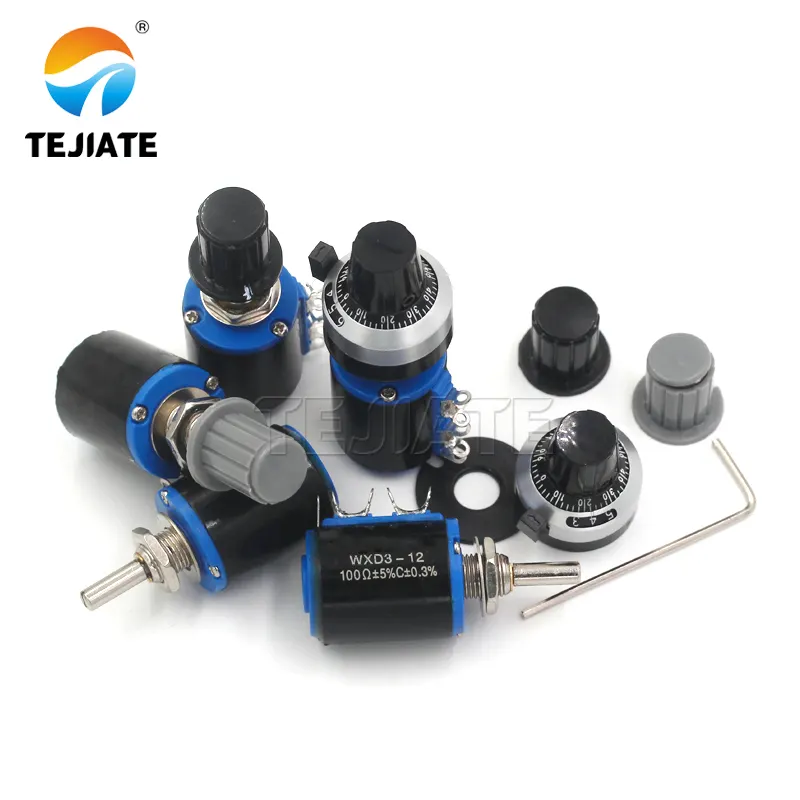 High Quality Short style WXD3-12-2W ip67 waterproof cts 100k dimmer b20k potentiometer alps