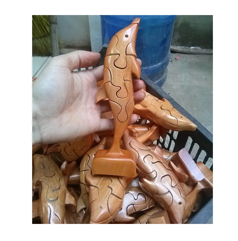 Fatti a mano in legno intagliato animale-di Legno del mestiere per la decorazione-Naturale in legno intagliato animali (0084587176063 whatsapp di Sabbia)