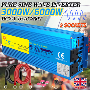 2500W <strong>DC</strong> <strong>AC</strong> 24 to 220 Volt Toroidal Kit Micro Pure Sine Wave <strong>Power</strong> Inverter for Home - Product Image 3