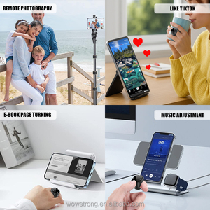 ユニバーサルTikTokワイヤレスBluetoothリモコンスクロールリングリモコン指先ページターナー電話写真用 - Product Image 4