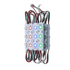 12 В Smd 5050 3 светодиодных модуля Rgb Ic 2811 адресуемый светодиодный Rgbic многоцветный СВЕТОДИОДНЫЙ модуль