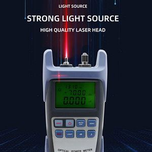 Medidor de potencia óptica de fibra, 1mw, fuente de luz roja, de-70 A + 10dbm con función de 5km para SC/ FC/ ST - Product Image 6