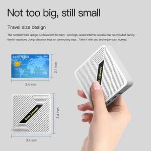 Starlink-Compatible Type-C Rechargeable AX1800 Mini Portable VPN Wireless Wifi6 Wifi 6 OpenWRT <strong>Router</strong> for Outdoor/Travel/RV <strong>Use</strong> - Product Image 3
