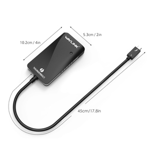 WAVLINK WL-UTA01H Type-C Thunderbolt 3至多屏幕扩展器分离器适配器 - Product Image 3