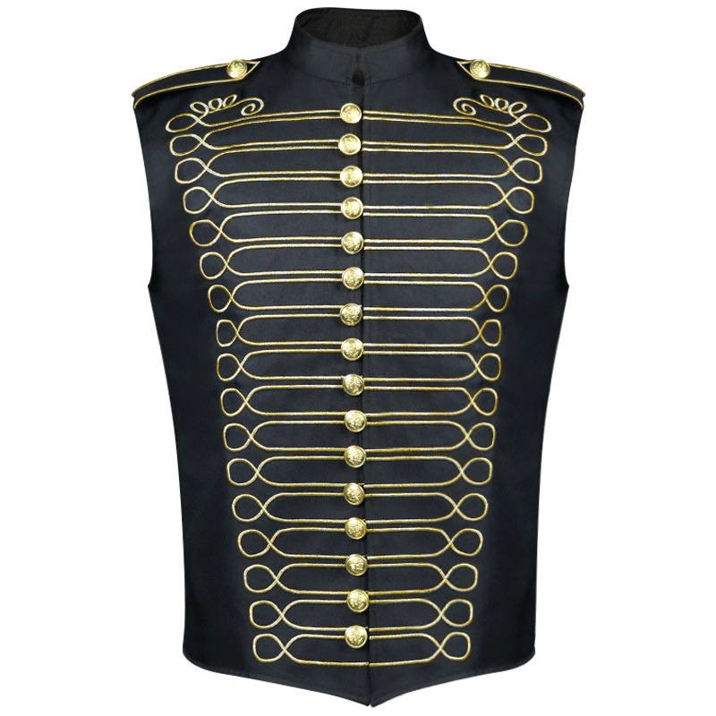 20241130 gilet de caisse claire noir or