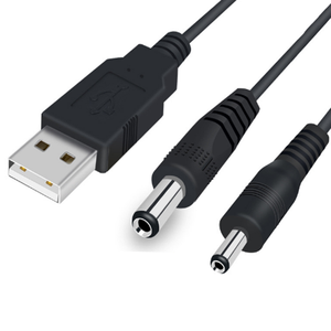 Customize USB DC Power Cable USB to DC 5.5 *2.1 <strong>Charging</strong> for Table <strong>Lamp</strong> Fan Router Charger Cable - Product Image 4