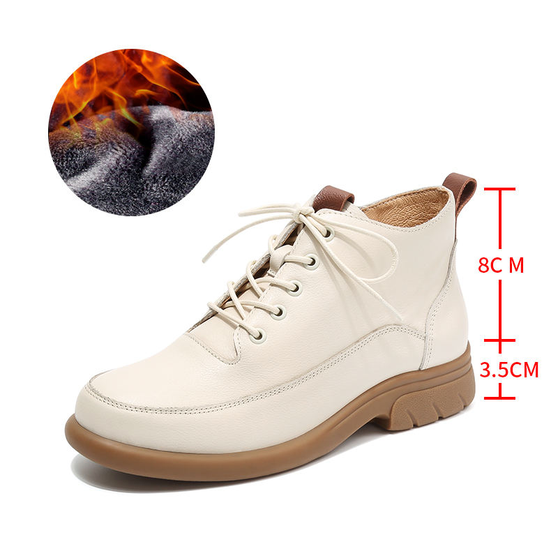 Creamy white-with fur