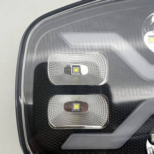 超明るいLEDワークライトHi/低ビームアンバーダイナミックDRL 12V-24V-36Vドライビングライトスポットライト4*4ジープトラックSuvオフロード用 - Product Image 5