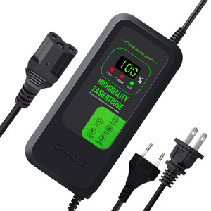ที่ชาร์จจักรยานไฟฟ้าและสกู๊ตเตอร์อัจฉริยะ48V20AH ใหม่ที่ชาร์จเร็วหกไฟพร้อมเอาต์พุต60V ABS DC และพอร์ต AC สำหรับอุปกรณ์พกพา - Product Image 5