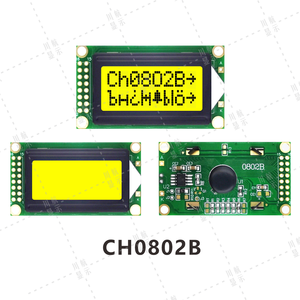 Modulo Display LCD monocromatico STN con 8x2 caratteri 0802 Display LCD Standard - Product Image 1